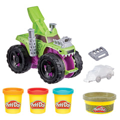 Play-Doh Wheels Chompin' Monster Truck Toy With Car Accessory And 4 Colors