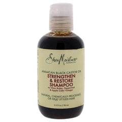 Shea Moisture Jamaican Black Castor Oil Strengthen & Restore Shampoo for Unisex, 3.2 oz