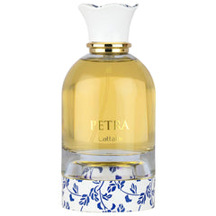 Lattafa Petra - Fruity, Gourmand, Floral, Musky - Eau de Parfum Long-Lasting Fragrance for Unisex, 3.4 Ounce / 100 ml