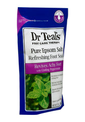 Dr. Teal's Pure Epsom Salt Foot Soak With Cooling Peppermint, 909g