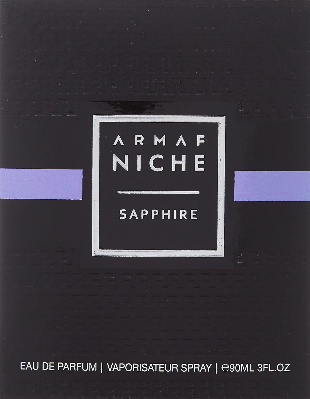 ARMAF Sapphire Niche Eau De Parfum, Black, 90 ml