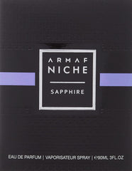 ARMAF Sapphire Niche Eau De Parfum, Black, 90 ml