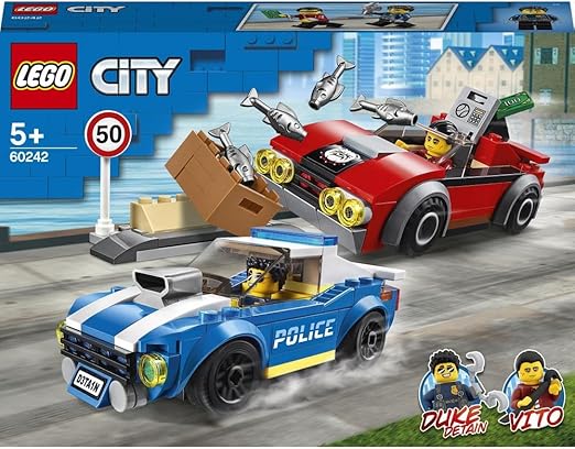 LEGO City Police Highway Arrest 60242 Building Set (185 Pieces)