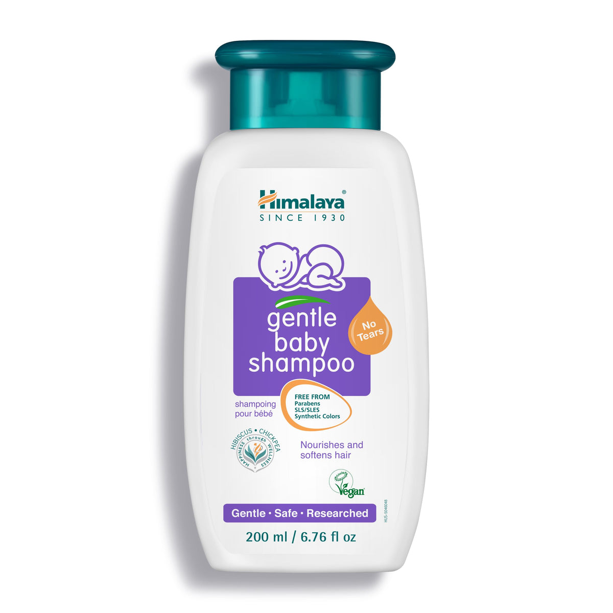 Himalaya Gentle Baby Shampoo, No Tears Formula, 6.76 oz