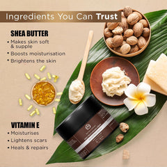 The Man Company Daily Moisturising Winter Cream With Shea Butter & Vitamin E for Moisturizing & Hydrating | All Skin Types | 50 gm