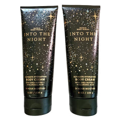 Bath & Body Works Womens Into the Night Ultimate Hydration Body Cream 8 Ounces Pack of 2
