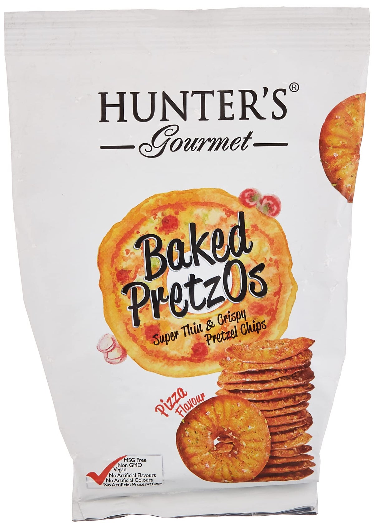 Hunter's Gourmet Baked PretzOs Pizza Flavour - 70g