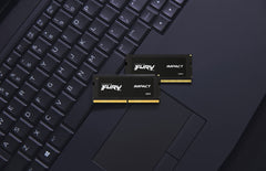Kingston FURY Impact 64GB (2x32GB) 5600MT/s DDR5 CL40 Laptop Memory Kit of 2 | Lower Power Comsumption | Intel XMP 3.0 | Plug N Play | KF556S40IBK2-64