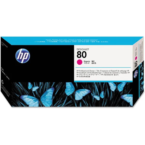 HP 80 DesignJet Printhead and Printhead Cleaner