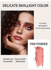 SYOSI Pearl Light Slightly Powder Blusher Powder Brighten Matte Eight Color Powder Blusher Plate