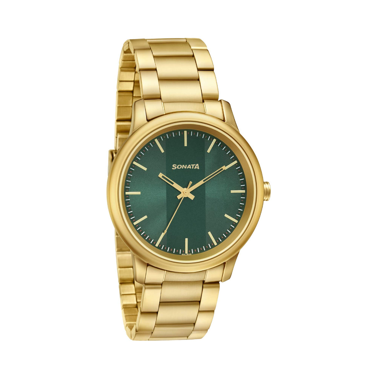 Sonata Green Dial Analog watch For Men-NR7134YM04