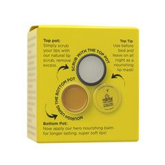 DR. PAWPAW Scrub & Nourish - Lip Scrub, Balm, Mask, Sugar Repair, Restoration, Smooth Lips, Chapped Natural Beauty, Vegan Beauty