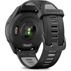 Garmin Forerunner 265 46mm AMOLED GPS Running Smartwatch (010-02810-00) - Black Bezel Case Black / Powder Gray