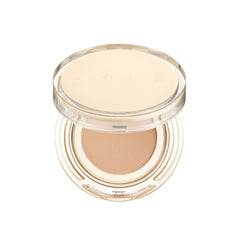 AMUSE Dew Jelly Vegan Cushion Foundation 02 NUDE | dewy, glow, long-lasting, double coverage, clean beauty, lightweight, natural look, foundation for sensitive skin, hydrating cushion