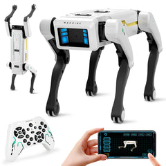 Dingdongwu Smart Robot Dog - Interactive STEM Pet with Voice Control, 30+ Actions & APP Programming, Durable Design for Kids Age 6+ (Compatible with iOS/Android)
