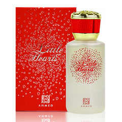 AHMED LITTLE HEARTS EDP - 50ML | Fragrance for Women | Oriental Oud with Amber, Musk and Vanilla | by Al Maghribi Arabian Oud and Perfumes Dubai