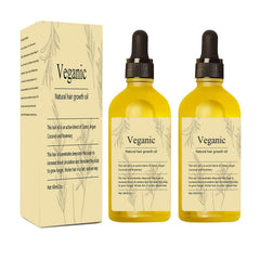 Lvjonya Veganic Natural Hair Growth Oil,2 Pcs Rosemary Oil for Hair Growth Organic, Veganic Hair Oil for Dry Damaged Hair and Growth