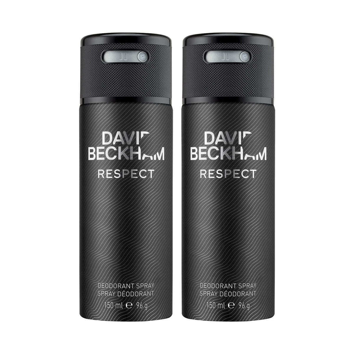 David Beckham Respect Deodorant Spray 150ml (Pack of 2)