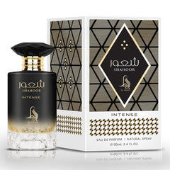 Al Absar Shahoor Intense Perfume 100ML - Unisex Eau de Parfum - Bold,Long Lasting and Luxurious with Coffee, Vanilla, and Amber Notes