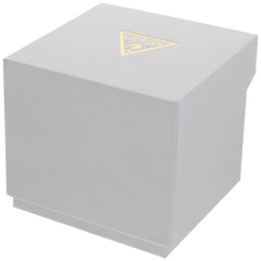GUESS Gold-Tone Crystal Cut-Through Multifunction Watch