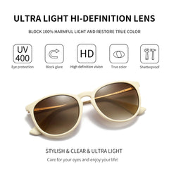 SUNGAIT Vintage Round Sunglasses for Women Men Classic Retro Designer Style