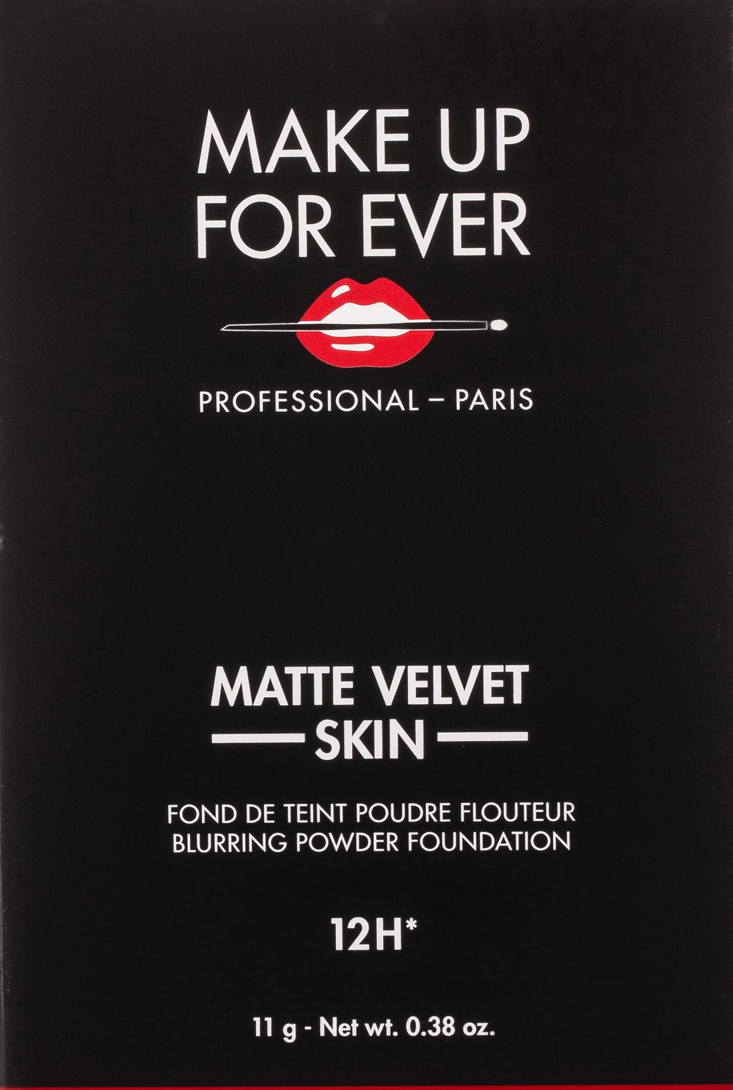 MAKE UP FOR EVER Y215 Matte Velvet Skin Blurring Powder Foundation, 11 gm