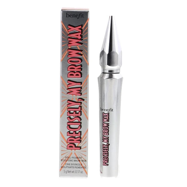 Benefit Precisely My Brow Wax Full-Pigment Sculpting Brow Wax #2 Warm Golden Blonde, 0.17 Ounce