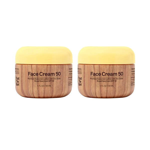 Sun Bum Original Moisturizing Sunscreen Clear Zinc SPF 50 | Vegan and Reef Friendly | Octinoxate & Oxybenzone Free | Broad Spectrum UVA/UVB Sunscreen with Vitamin E | 1 oz | Pack of 2