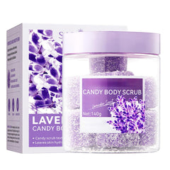 Lavender Oil Body Scrub, Organic Exfoliator for Soft Skin, Deep Cleanse, Moisturizing Dead Sea Salt Scrub for Acne, Cellulite, Scars, and Ingrown Hairs, Natural Face & Body Exfoliator for Women