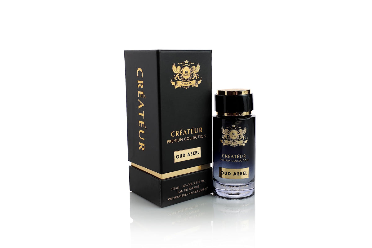 Oud Aseel Premium Collection by Createur Best long Lasting Fragrance 100ml