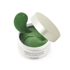 HEIMISH Matcha Biome Hydrogel Eye Patch (60ea) | Eye Patch for Swollen Eyes and Wrinkles | Matcha, flawless skin, Calming, for Swollen Eyes, Antioxidant, Soothing, Vitamins, Kbeauty