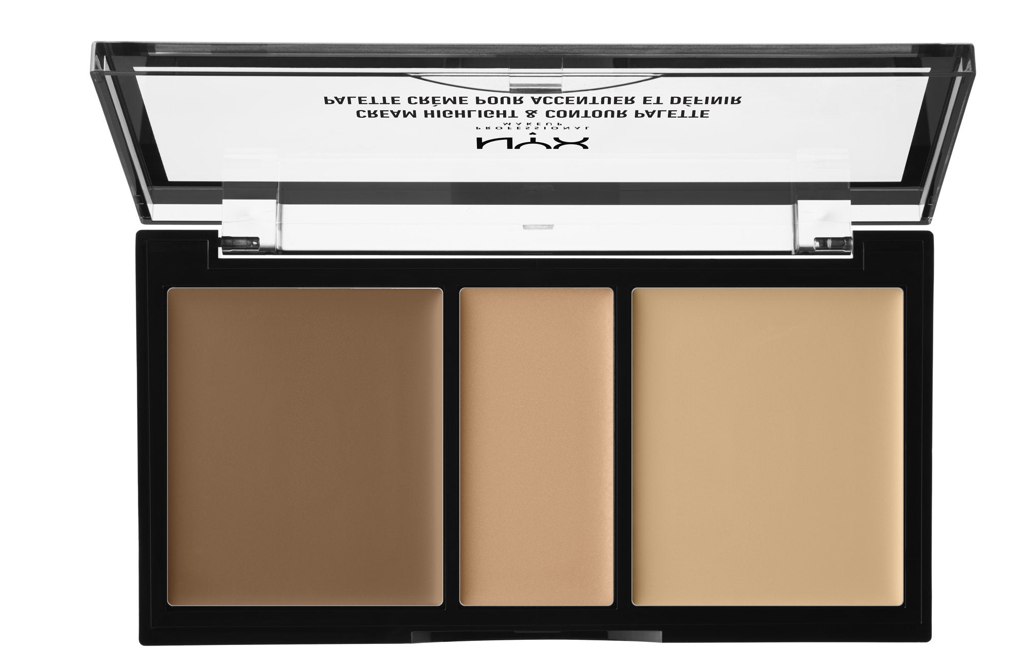 NYX Professional Makeup, Cream Highlight & Contour Palette - Medium 02