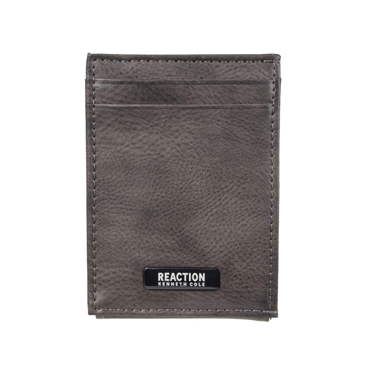 Kenneth Cole REACTION Men's RFID Front Pocket Wallet - Grey Nolita