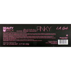 L.A. Girl Beauty Brick Blush Collection 22g, Pinky, GBL572