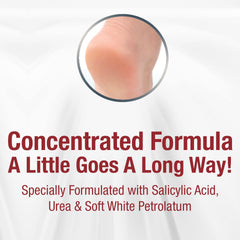 Kerasal Intensive Foot Repair, Exfoliating Foot Moisturizer 1 oz. - Clinically proven to moisturize and exfoliate dry feet and cracked heels - Smooth, soft feet fast with visible results in just 1 day