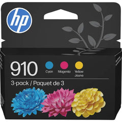 HP 910 Tri-Color Ink Cartridge (3-Pack) – Original Printer Ink