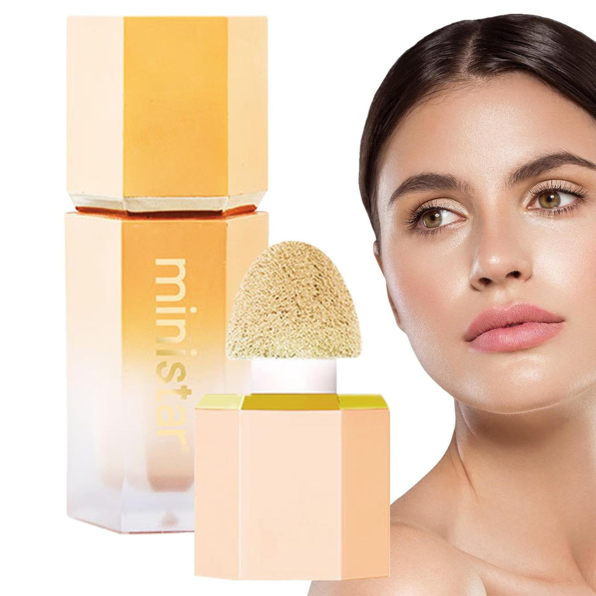 Makeup | Bronzer Liquid - Concealer Liquid, Long-Lasting, and Velvety Textured Natural Bronze Shine Liquid Stick for All Skin for Daily Makeup, Special Occasions