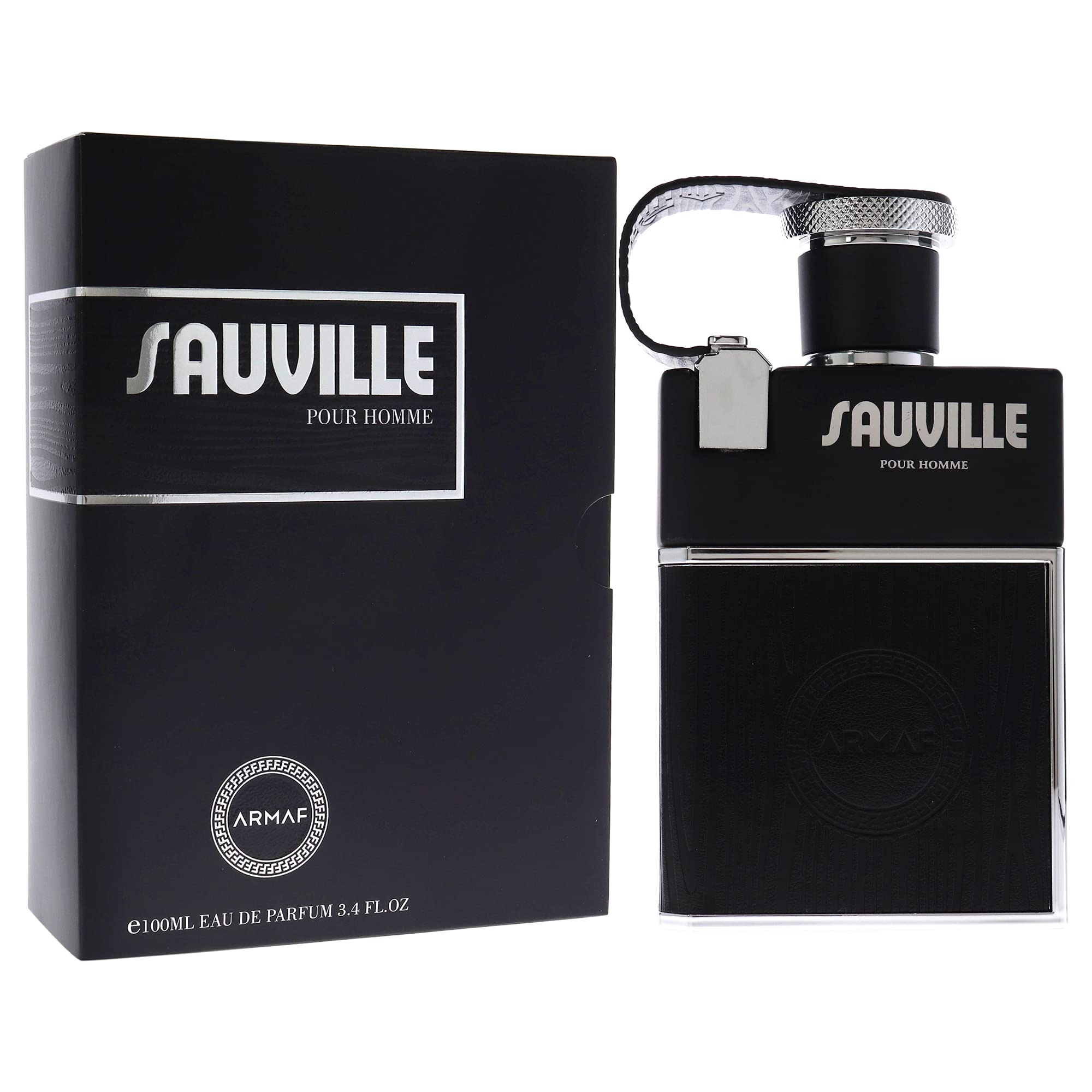 Armaf Sauville Pour Homme Eau De Parfum 100ML For Him - Perfume For Men - Black