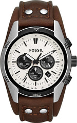 Fossil Men's CH2890 Coachman Analog Display Analog Quartz Brown Watch