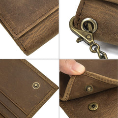 NC Men's Vintage Leather Hand-Crafted Wallet (Style B)