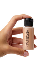AEROBLEND Airbrush Foundation Makeup (N55) - Professional, Water-Based (1 oz)