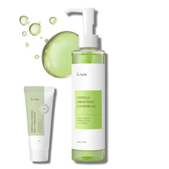 IUNIK Centella Asiatica Cleansing Oil - Pore & Sebum Control Oil Cleanser | Makeup & Sunscreen Remover for Women & Men