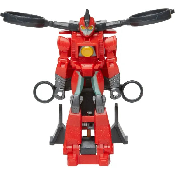 Transformers EarthSpark 1-Step Smash Changers Terran Twitch 4-Inch Action Figure, Robot Toys