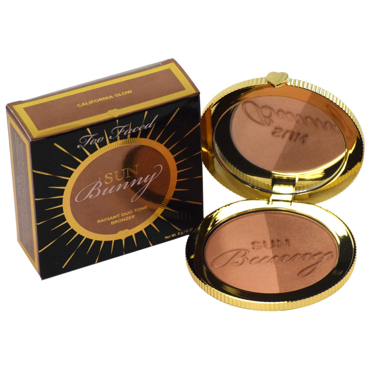 Too Faced Sun Bunny Radiant Duo Bronzer California Glow