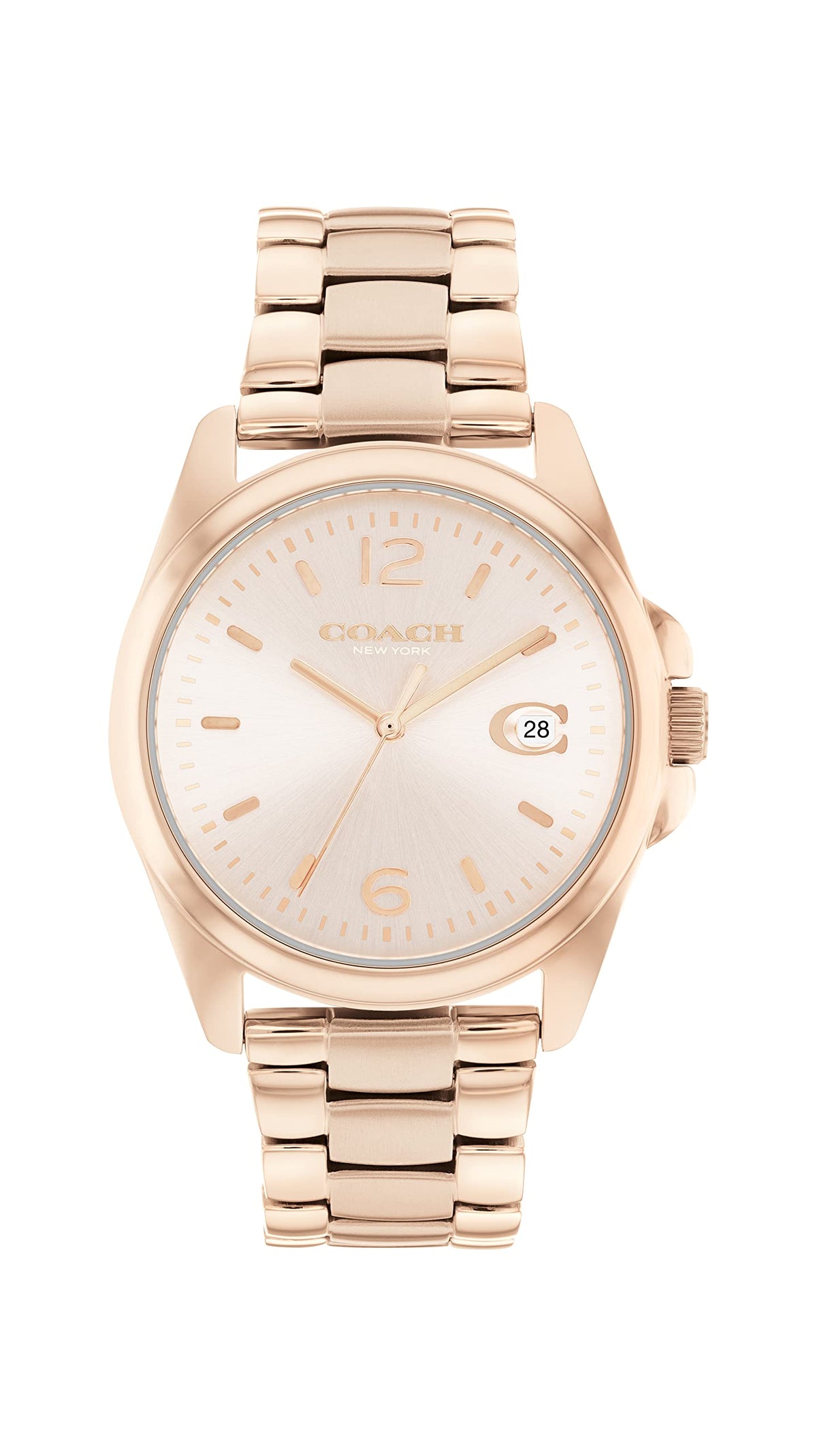Coach GREYSON Men's Watch, Analog - Carnation Gold Light