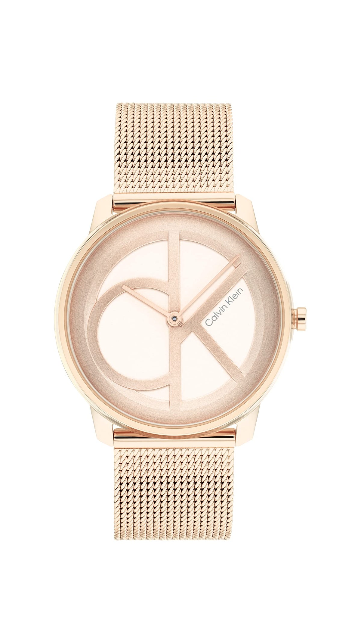 Calvin Klein CK ICONIC Unisex Watch, Analog - Carnation Gold