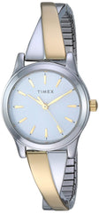 Timex Women's Stretch Bangle Crisscross 25mm Watch - Two-Tone