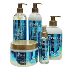 Mielle Organics RX Hawaiian Ginger Shampoo+Conditioner+Leave-in Conditioner+Hair Butter+Scalp Treatment"5PCs SET"