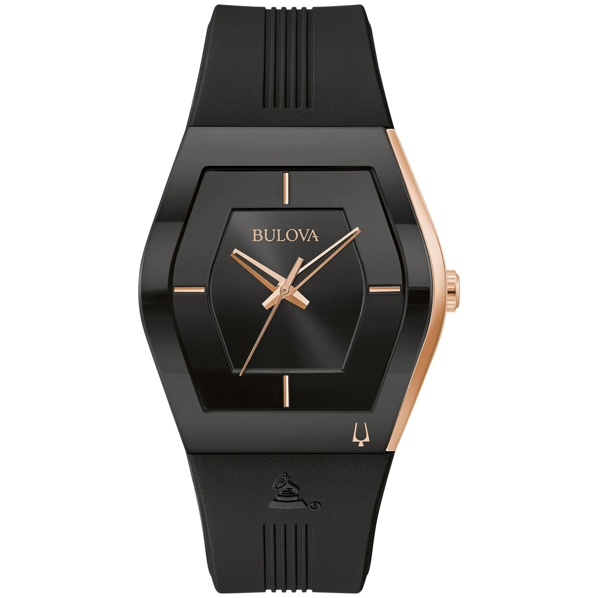 Bulova Latin Grammy Silicone Strap - 97L163 - Black