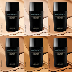 GA-DE Ultramate Long-Wear Foundation, 150 - Sweat-Resistant and No-Transfer Cream Foundation - Face Makeup for Flawless Ultra-Matte Finish - 1 oz